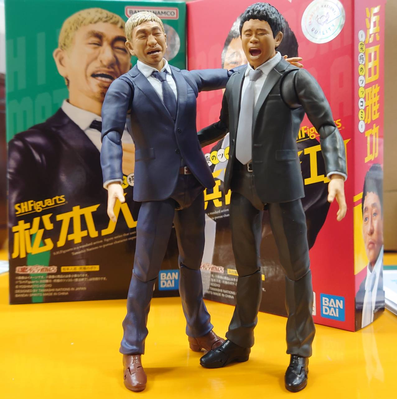 S.H.Figuarts 松本人志 究極のボケ & 浜田雅功 究極のツッコミ-