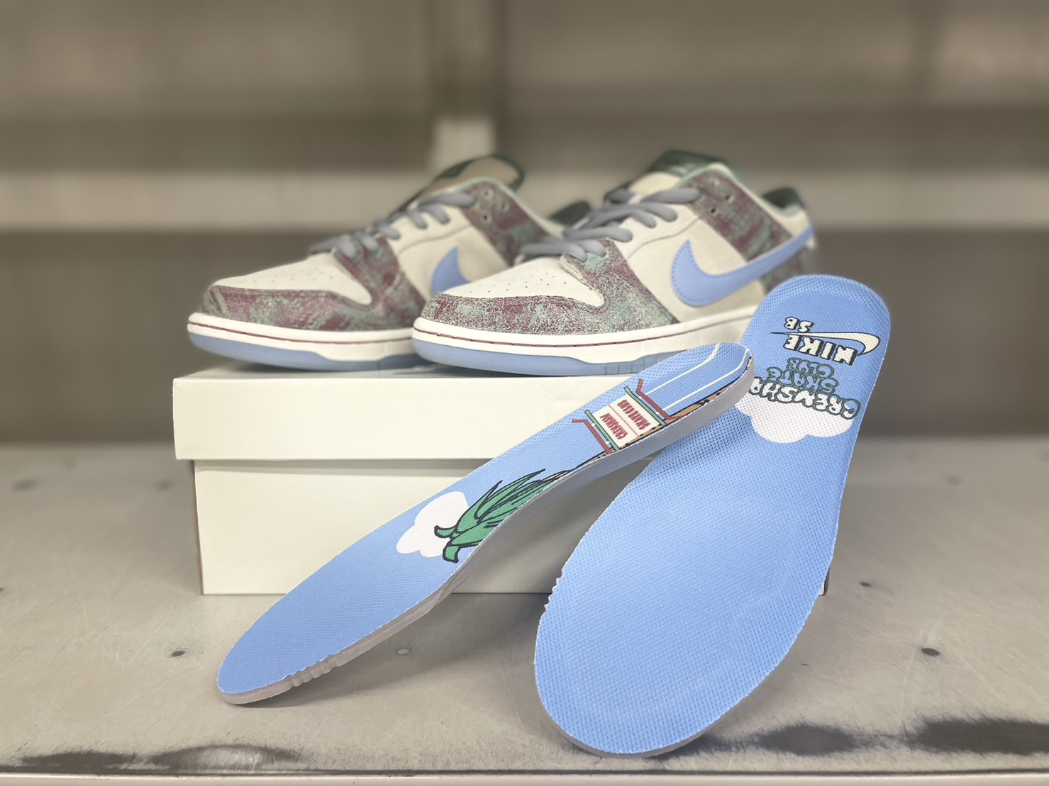 crenshaw skate club nike sb dunk low pro - スニーカー