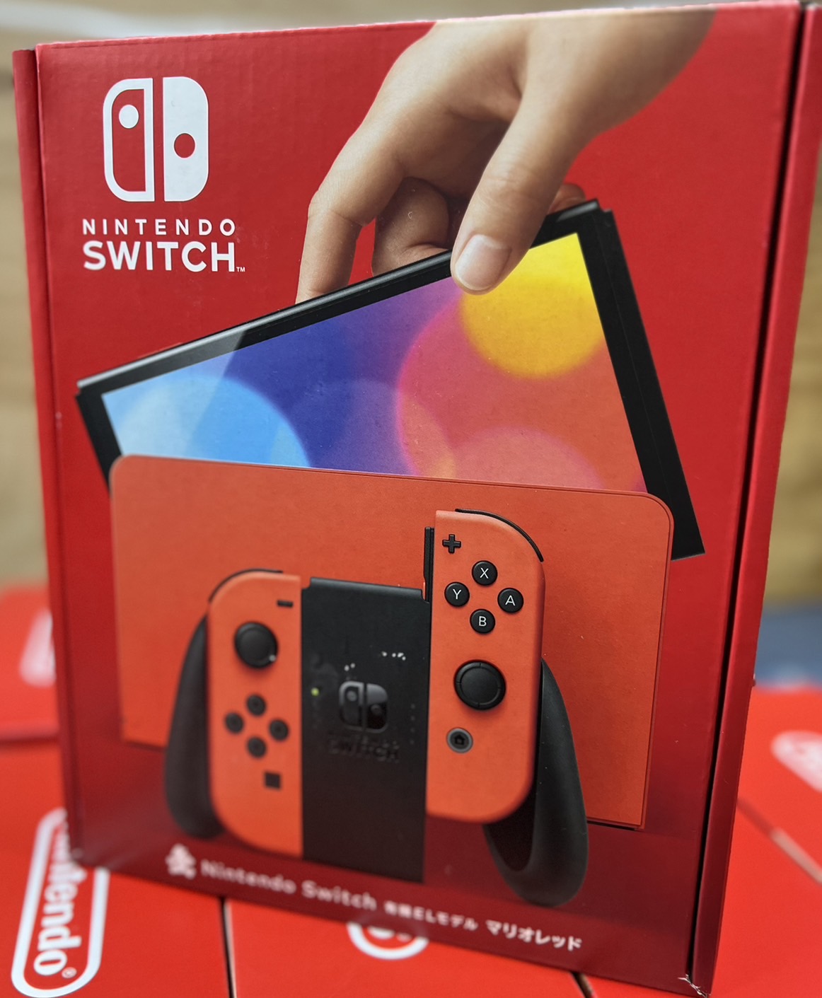 Nintendo Switch有機ELモデル   マリオレッド     買取致しました